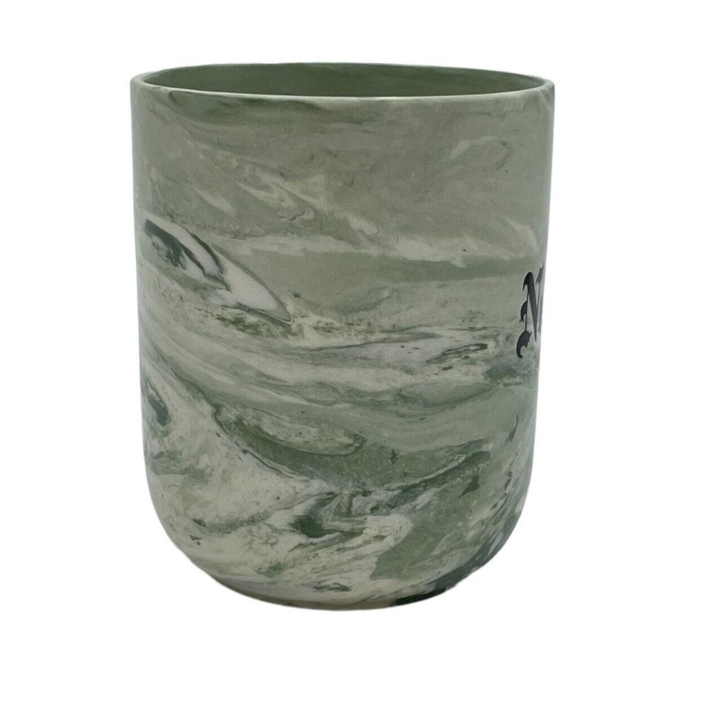 New York Times  Coffee Mug Green Marble Swirl, 12 Fluid Ounce - Picture 2 of 8
